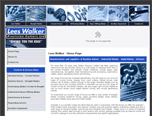 Tablet Screenshot of lees-walker.co.uk